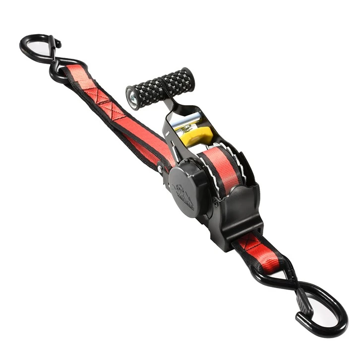 Heavy Duty Auto Retractable Ratchet Straps 10ft 1inch